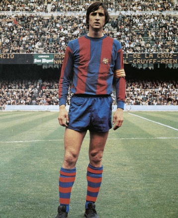 Mr. Barcelona FC. Has any one man ever defined a club the way Cruyff has the Catalan side? Revolutionary.